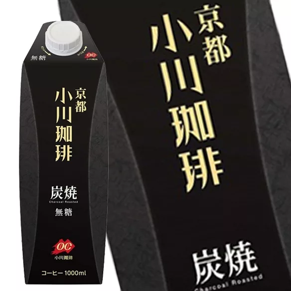 博客來 日本 京都小川 炭燒黑咖啡 1000ml