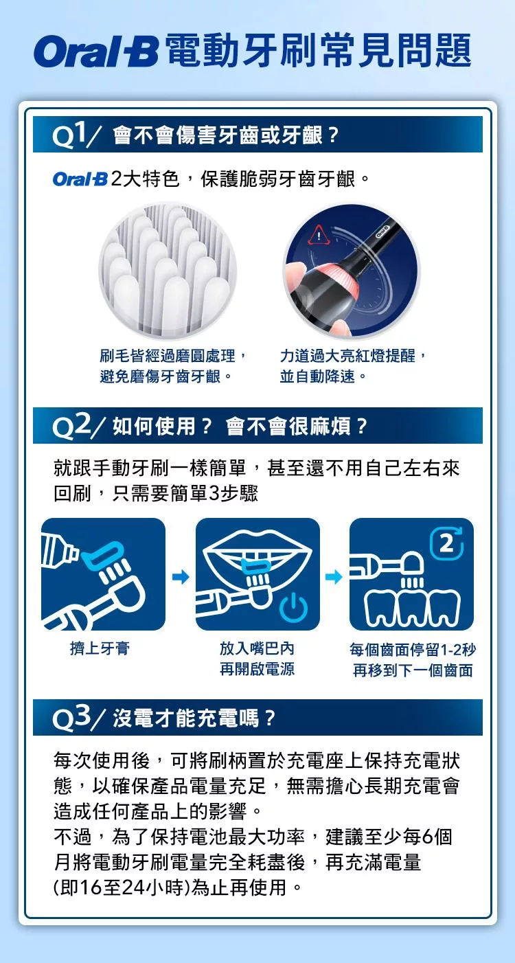 BRAUN德國百靈 Oral-B-PRO4 3D - 詳情12