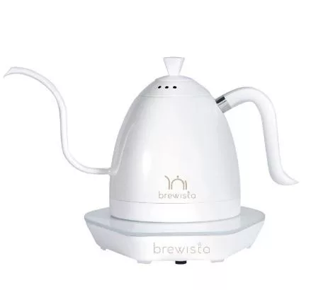 Brewista Artisan 600ml 細長嘴可調溫不銹鋼電水壺-  純白