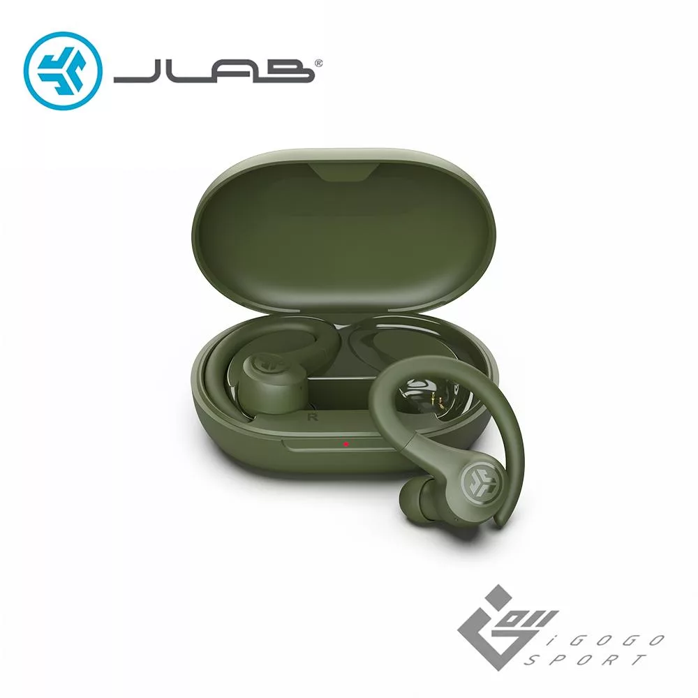 JLab Go Sport+真無線藍牙耳機(Type-C版)  森林綠