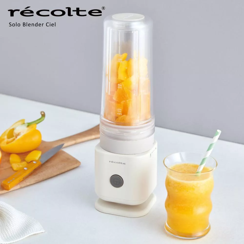 recolte 日本麗克特Ciel果汁機 RSB-4 燕麥白