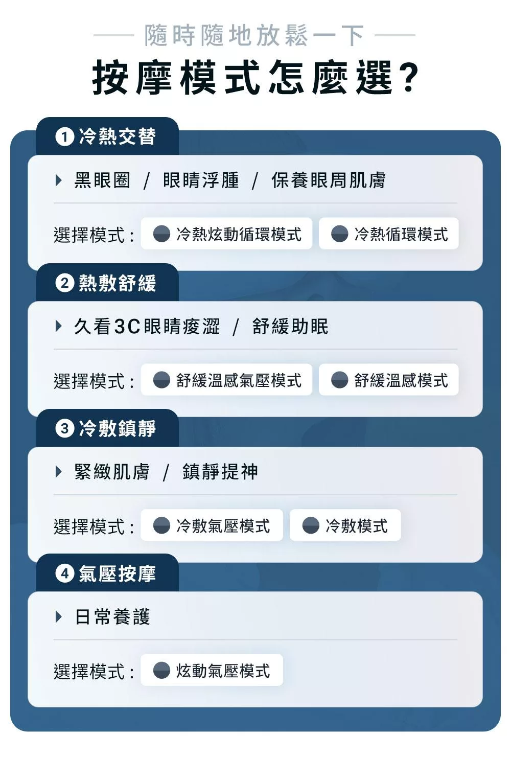 3ZeBra三隻斑馬 iCARE 按摩眼罩 - 詳情21