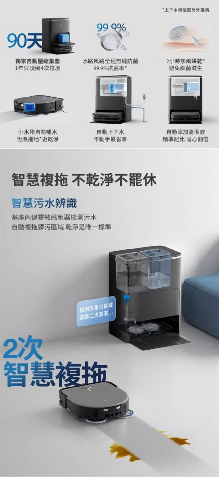 ECOVACS DEEBOT X5 PRO OMNI - 詳情9