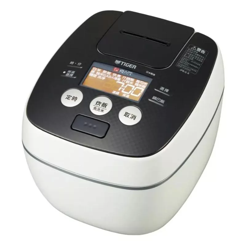 TIGER虎牌 10人份可變式雙重壓力IH炊飯電子鍋 JPB-G18R 白色