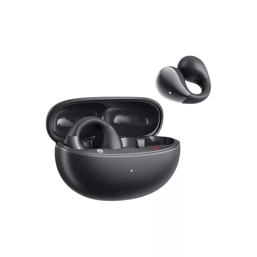 QCY Crossky C30 開放式真無線藍牙耳夾耳機|時尚不入耳 舒適更出色|WitsPer智選家 暗夜黑