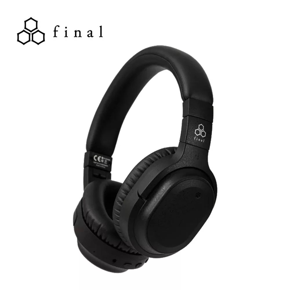 日本 Final UX3000 SV混合式降噪藍牙耳罩式耳機 黑色