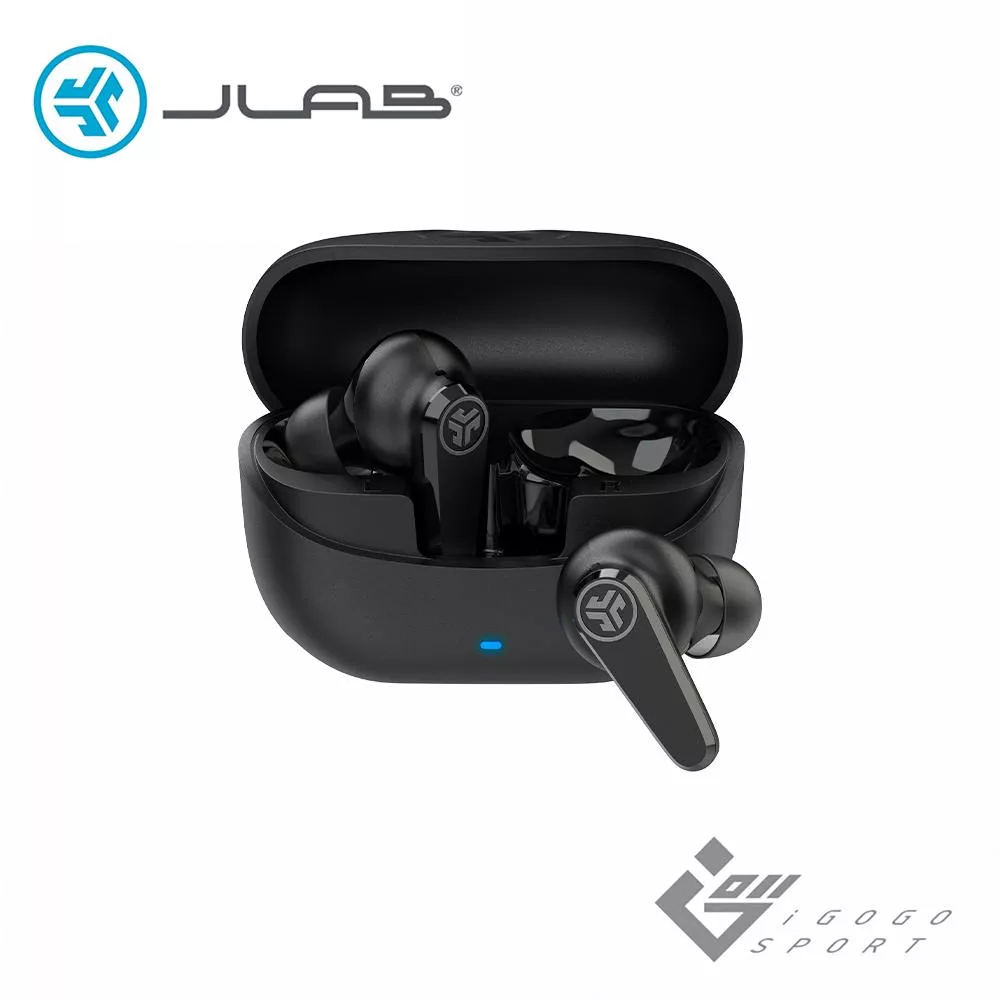 JLab GO Pods ANC 降噪真無線藍牙耳機 午夜黑