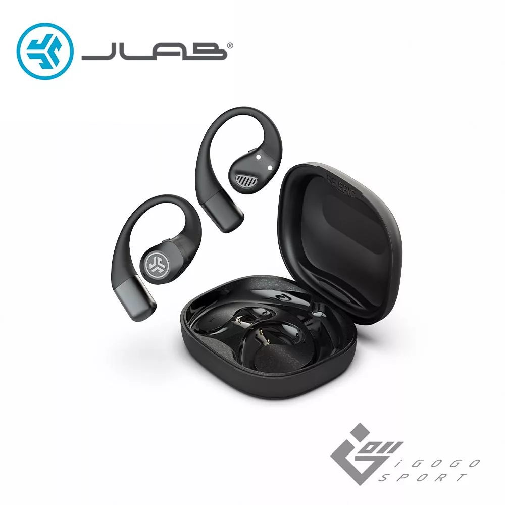 JLab Epic Open Sport 開放式真無線運動藍牙耳機 黑色