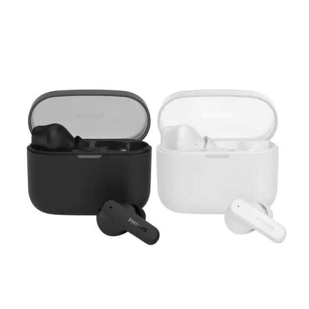 Philips City 系列 TAT2000 入耳式真無線藍牙耳機｜靜得剛好 聽得剛好 白色
