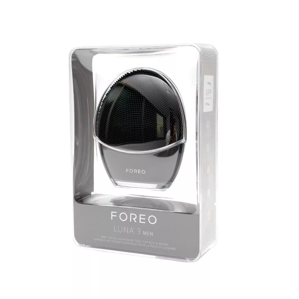 FOREO LUNA 3 淨透舒緩潔面儀 黑色(男士專用)