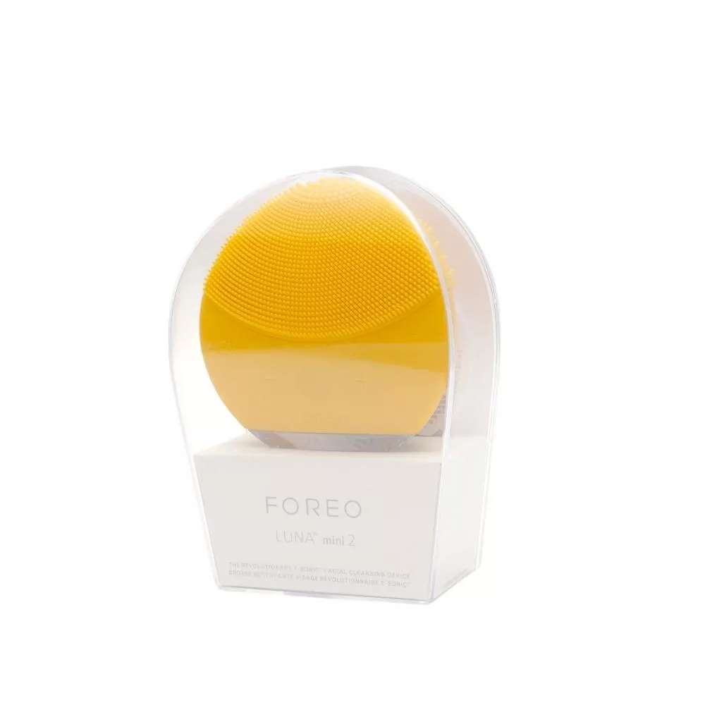 FOREO LUNA mini 2 露娜迷你2潔面儀 (洗臉機 美國原廠公司貨 兩年保固) 向日葵黃