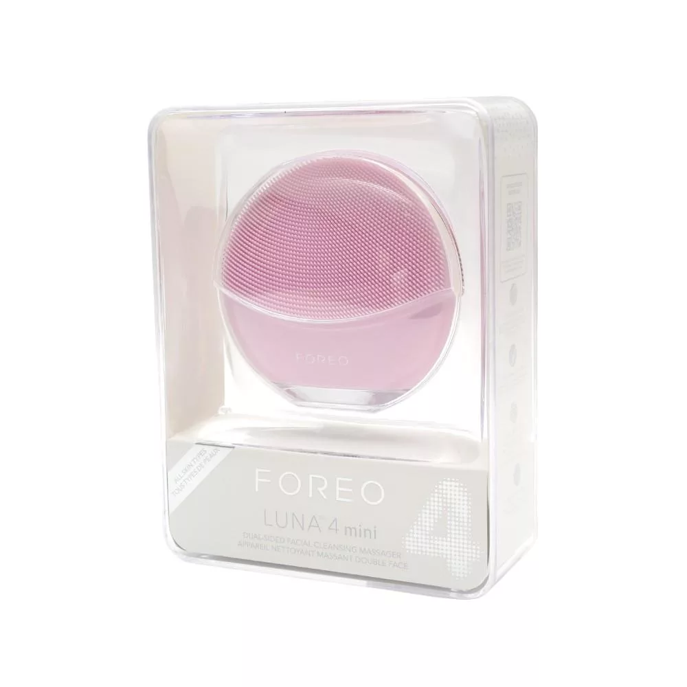FOREO LUNA 4 mini 雙面迷你淨透潔面儀 (洗臉機 美國原廠公司貨 兩年保固) 珍珠粉