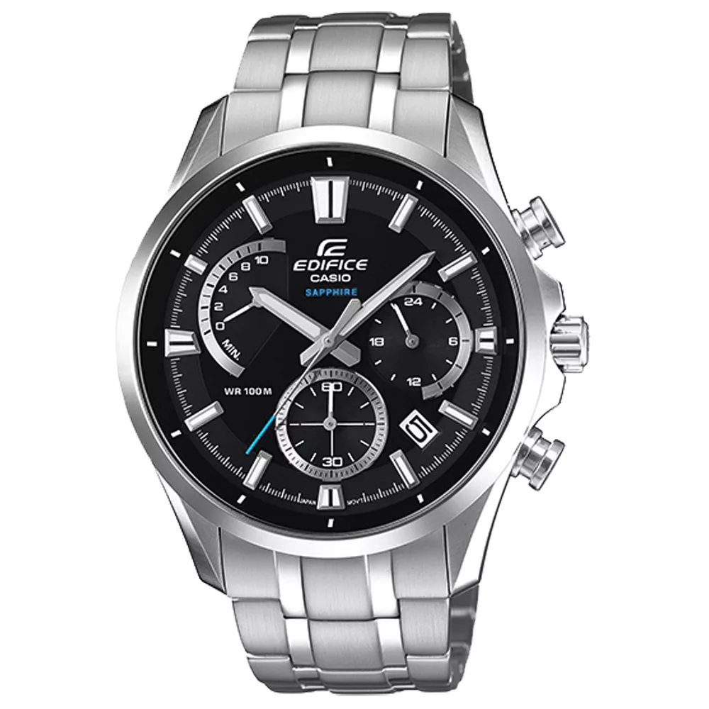 CASIO EDIFICE   極限速率三眼時尚腕錶-EFB-550D-1AVUDR