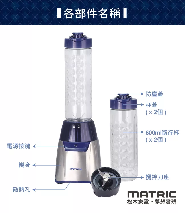 MATRIC松木家電 MG-JB1204 - 詳情7