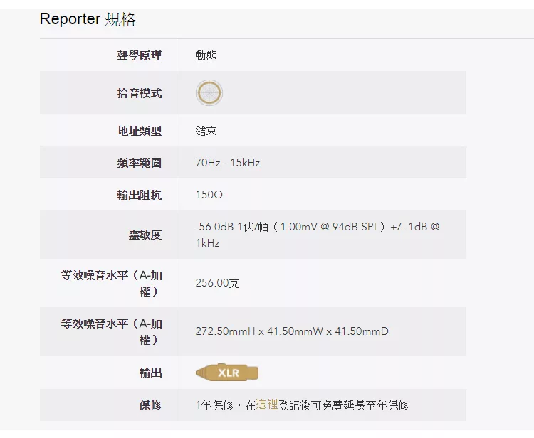 RODE Reporter - 詳情4