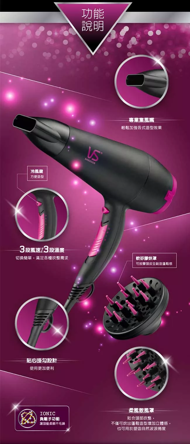 VS沙宣 VS5-543PIW - 詳情4