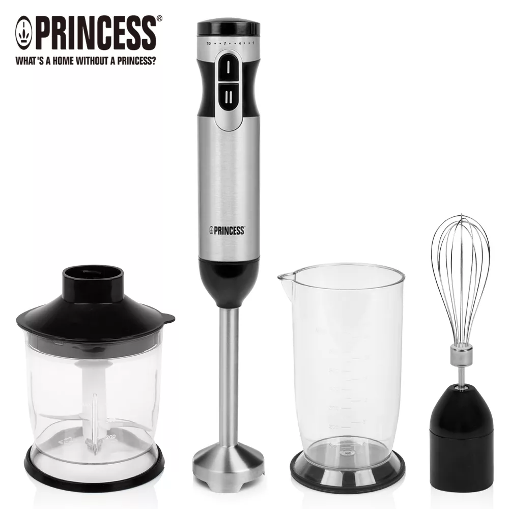 【PRINCESS荷蘭公主】四刀調理均質攪拌棒-豪華組221225