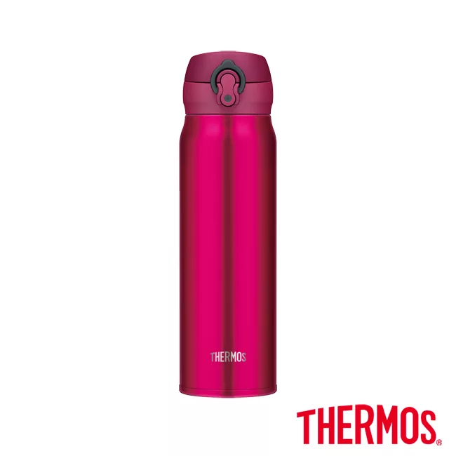 博客來 Thermos 膳魔師 超輕量不鏽鋼真空保溫瓶0 5l Jnl 602 Gr 石榴紅