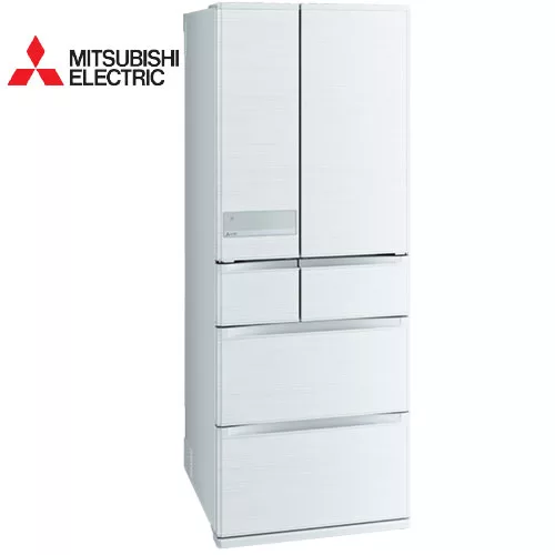三菱605L日本原裝變頻六門電冰箱MR-JX61C絹絲白(W)