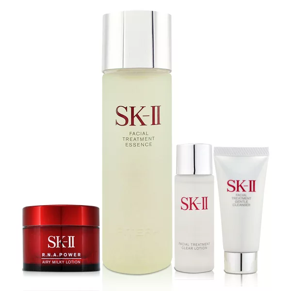 博客來 Sk Ii 青春經典特惠組 青春露230ml贈化妝水 潔面乳 活膚霜 百貨專櫃貨