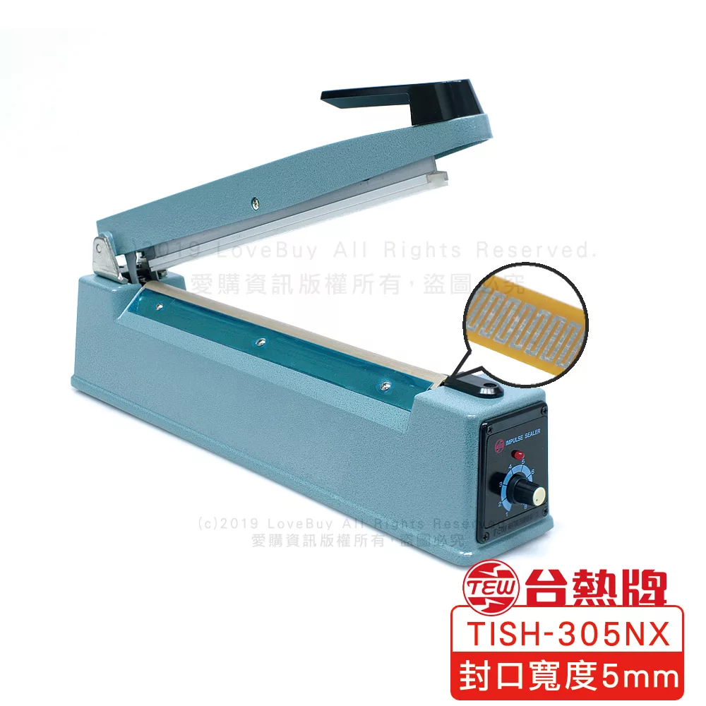 台熱牌 TEW 手壓瞬熱式封口機_30公分(TISH-305NX)