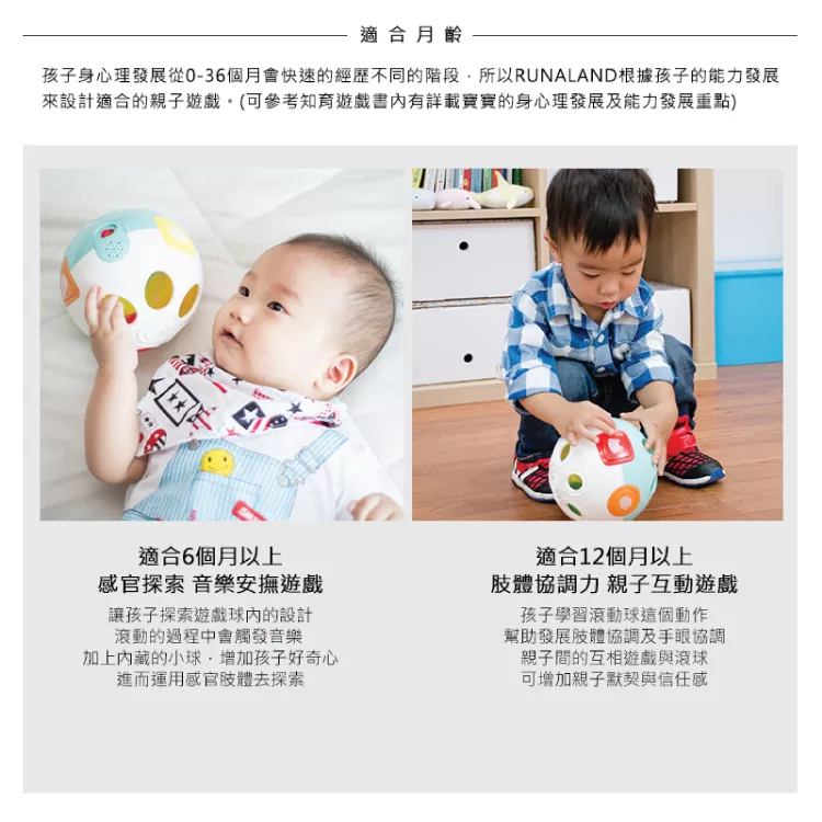 RUNALAND - 寶寶音樂遊戲球