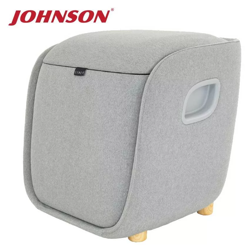 喬山 SYNCA 足．腿．腰椅凳造型按摩機 rei︱FM250 腿部按摩迷霧灰