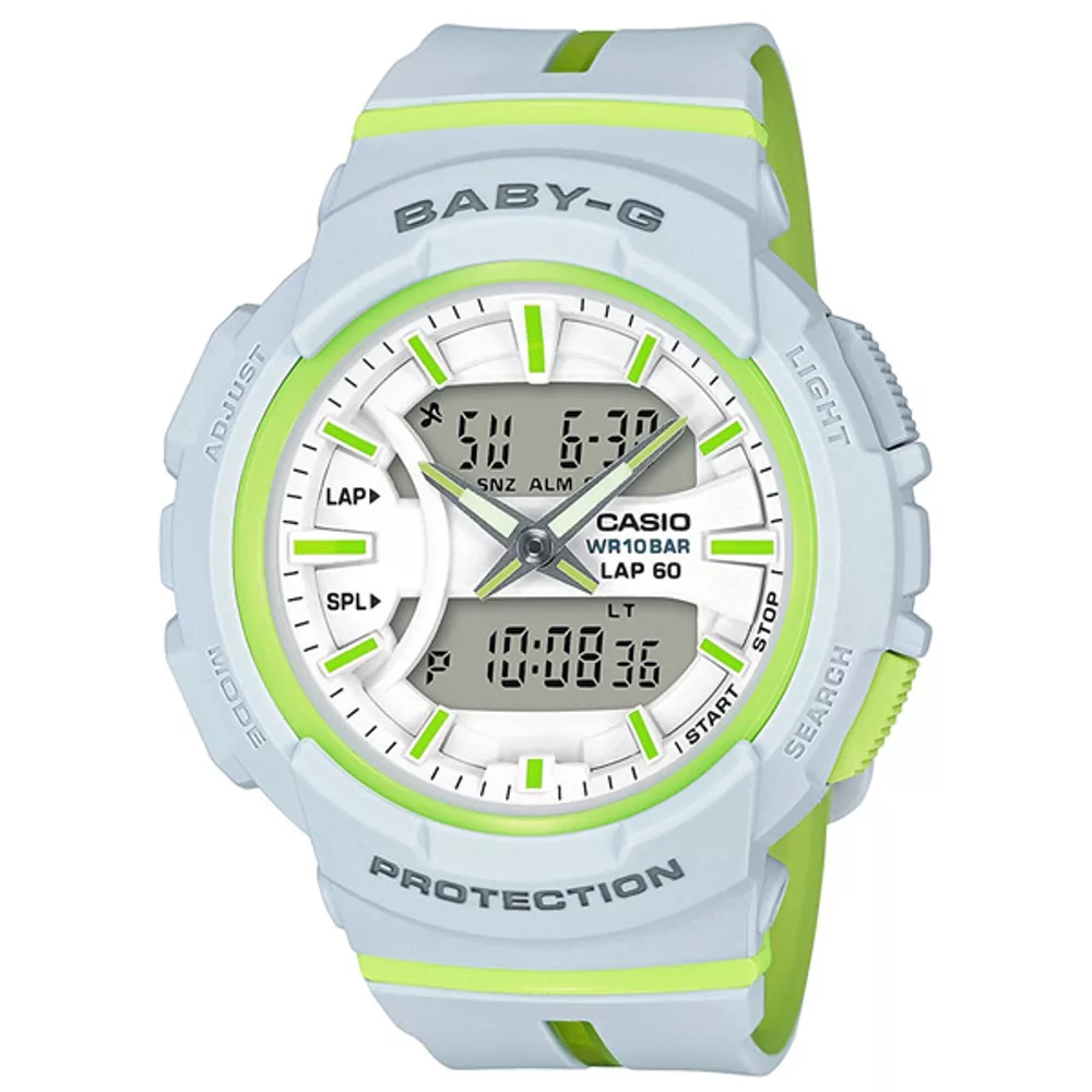 CASIO BABY-G 熱情跑速運動女錶-BGA-240L-7ADR