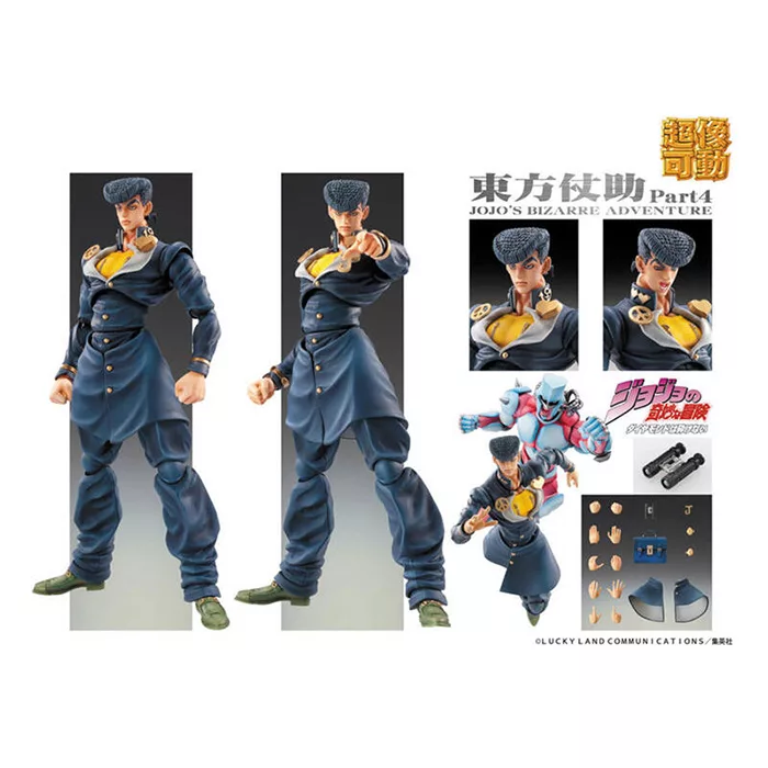 博客來 Medicos 超像可動jojo的奇妙冒險第四部不滅鑽石東方仗助