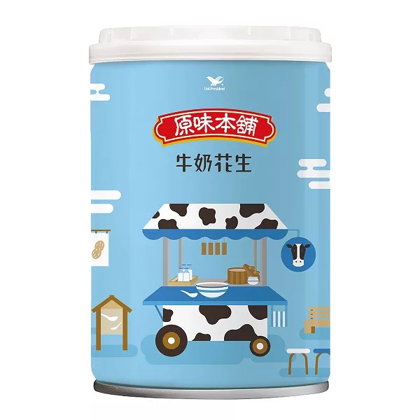 博客來 原味本舖 牛奶花生255g 24入