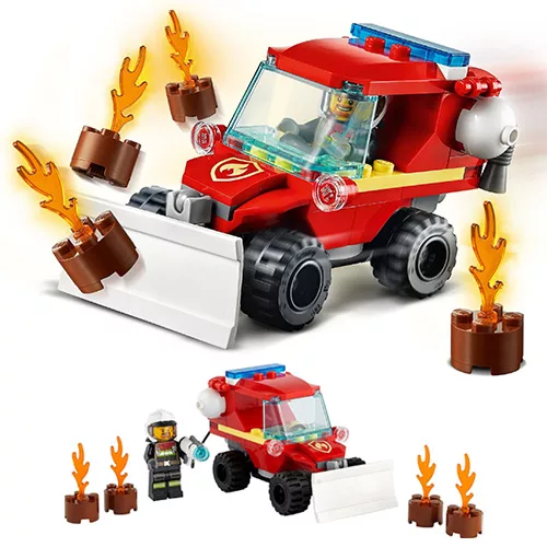 博客來 樂高lego 城市系列 Lt 消防車