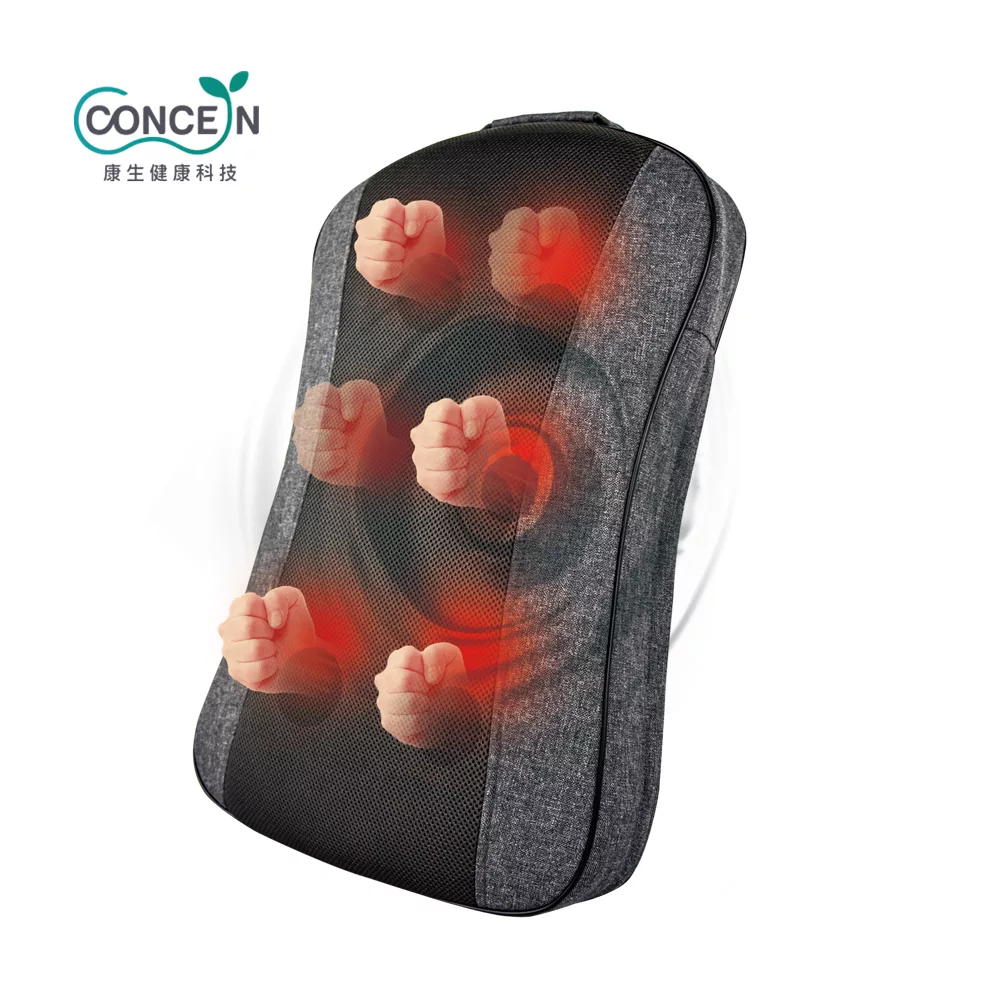 Concern康生 魔法六神搥按摩墊 CON-2888 銀灰黑