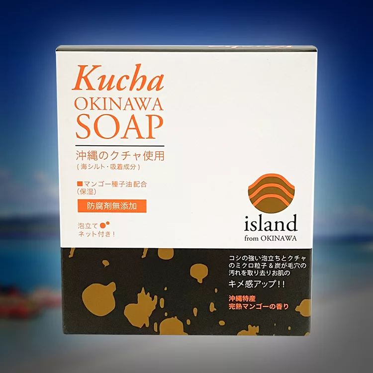 博客來 沖繩海泥 Kucha Soap 沖繩海泥洗面皂