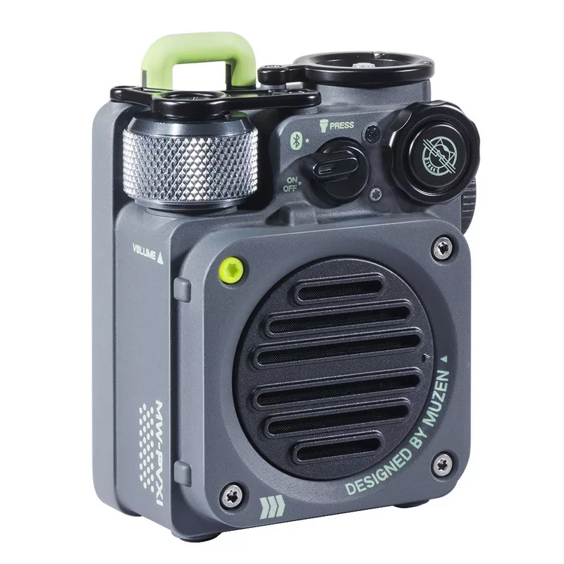 MUZEN Wild Mini 戶外越野防水藍牙喇叭 冷灰色