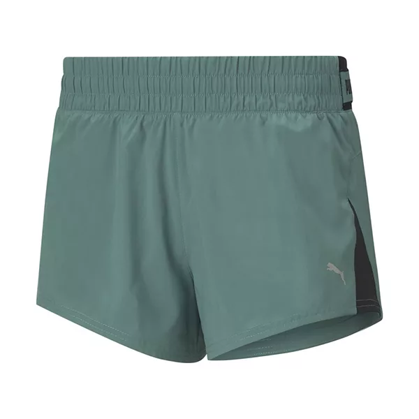 PUMA 慢跑系列COOLadapt 3吋短風褲(F) 女 短褲 XL 綠色