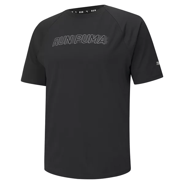 PUMA 慢跑系列Lite COOLadapt短袖T恤(M) 男 短袖上衣 XL 黑色