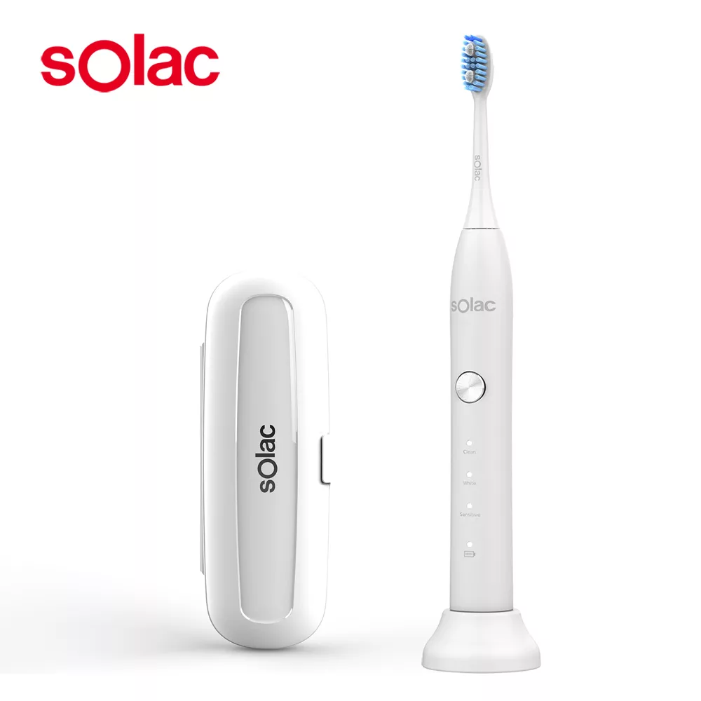SOLAC 音波震動牙刷SRM-T5 白