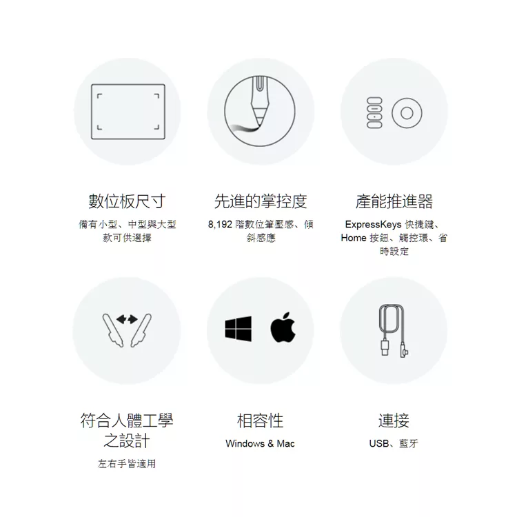 博客來 Wacom Intuos Pro Medium 專業繪圖板 中 黑pth 660 K0