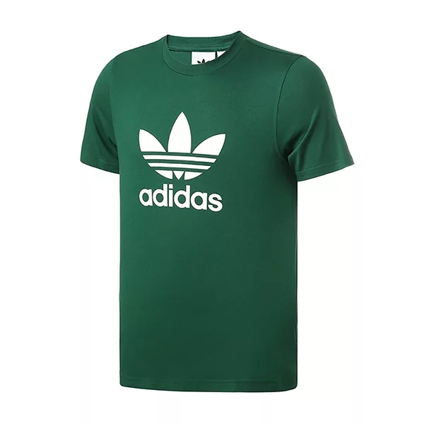 Adidas 男女 TREFOIL T-SHIRT 短袖上衣 XL 綠色