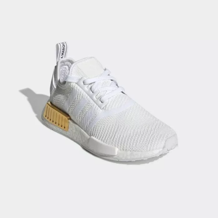 ADIDAS NMD_R1 W 女 休閒鞋 白 EG6703 UK5 白金