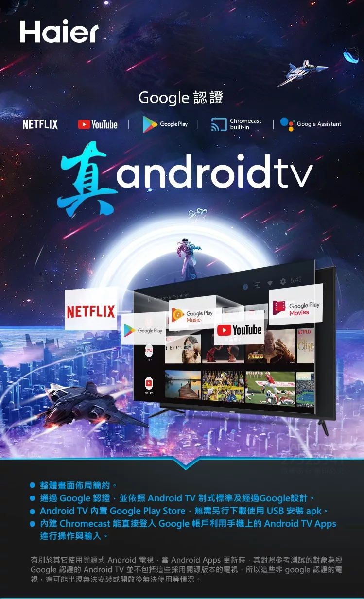 Haier海爾 H43K8FG - 詳情15