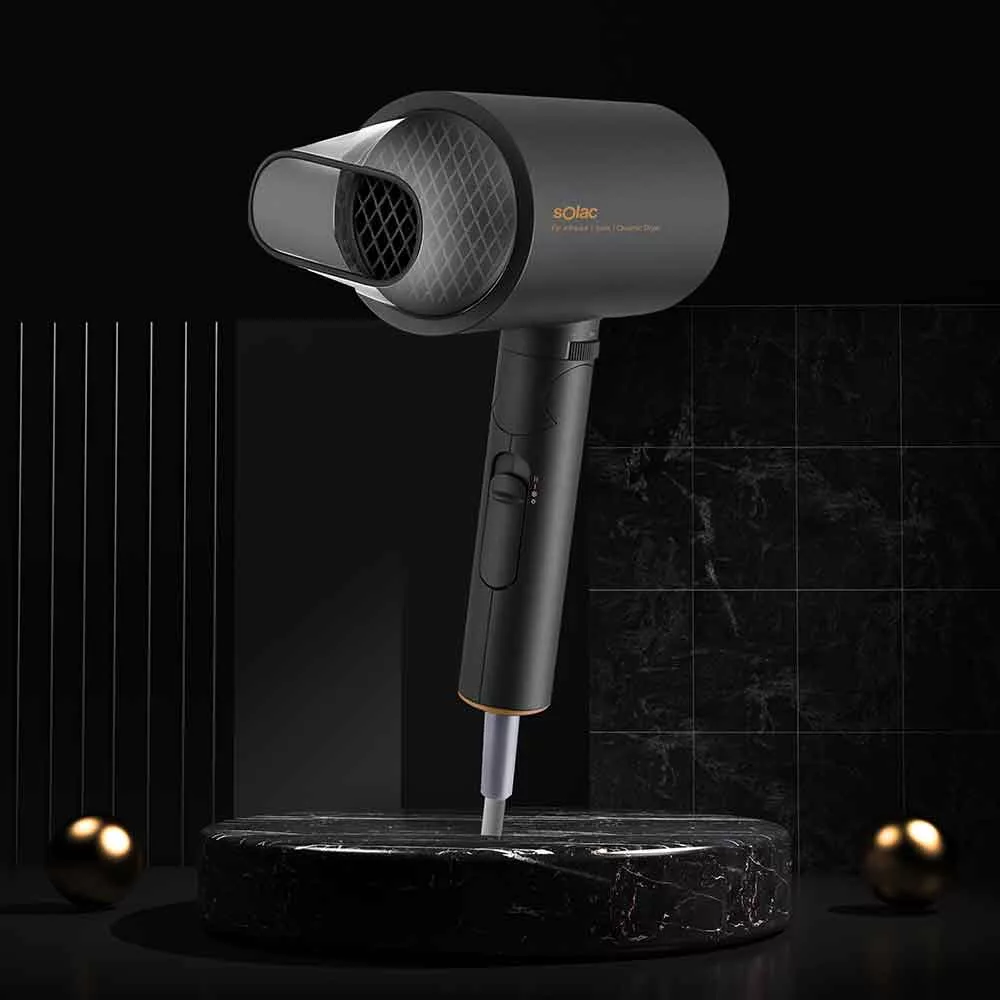 Solac 負離子生物陶瓷吹風機SHD-508 灰