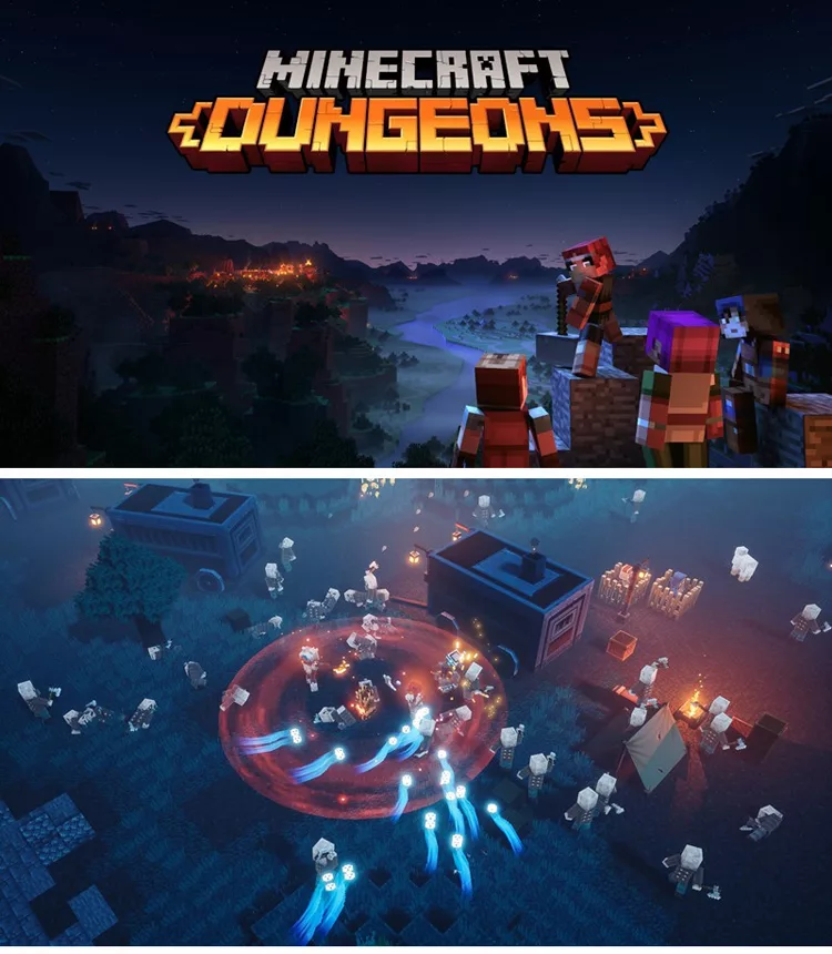 博客來 任天堂ns Switch 我的世界 地下城終極版 當個創世神minecraft Dungeons 中文版