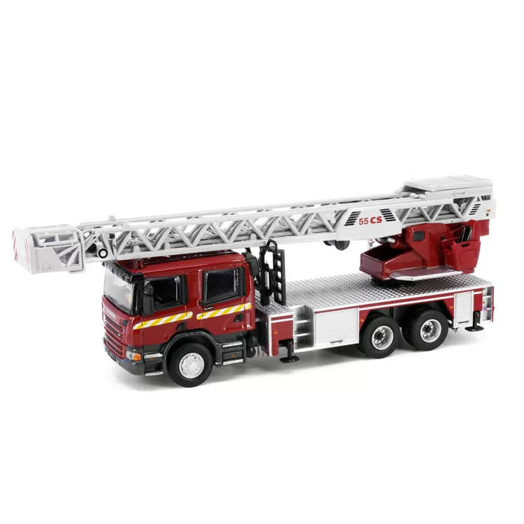 博客來 Tiny 微影mc Scania 消防處旋轉台鋼梯車55米1 76 台灣代理版