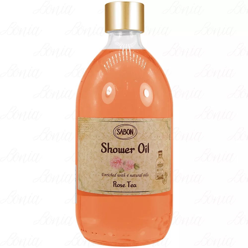 SABON 玫瑰茶語沐浴油(500ml)(公司貨)