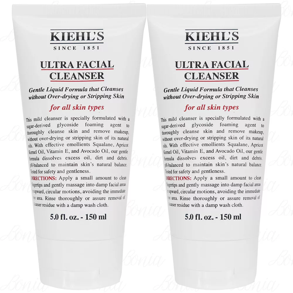 Kiehl’s 契爾氏 冰河保濕潔面乳(150ml)*2(公司貨)
