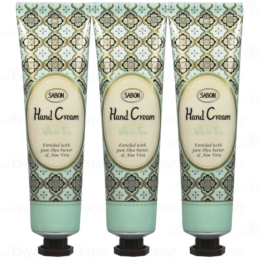 SABON 白茶護手霜(30ml)(條狀)*3(公司貨)