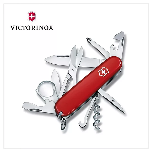 VICTORINOX 瑞士維氏 瑞士刀 91mm / 紅 1.6703