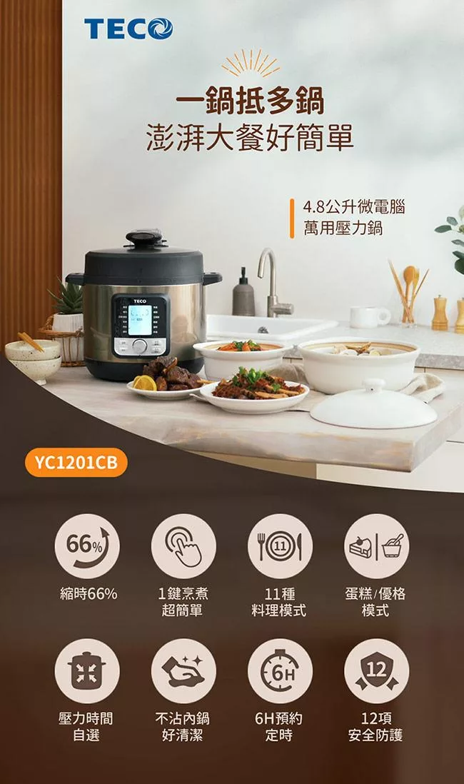 TECO東元 YC1201CB - 詳情12