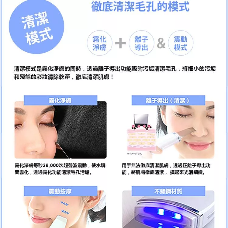 Belulu美露露 超聲波振動潔面儀 - 詳情13